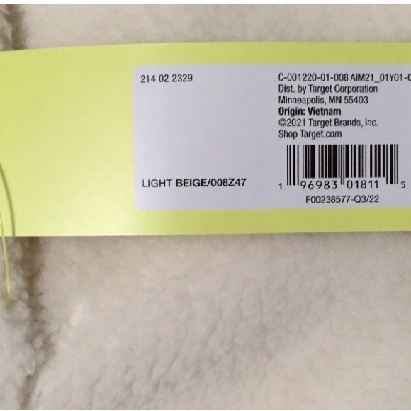 All in Motion Women's Size 4X Light Beige Hooded Full-Zip Jacket - Picture 5 of 7